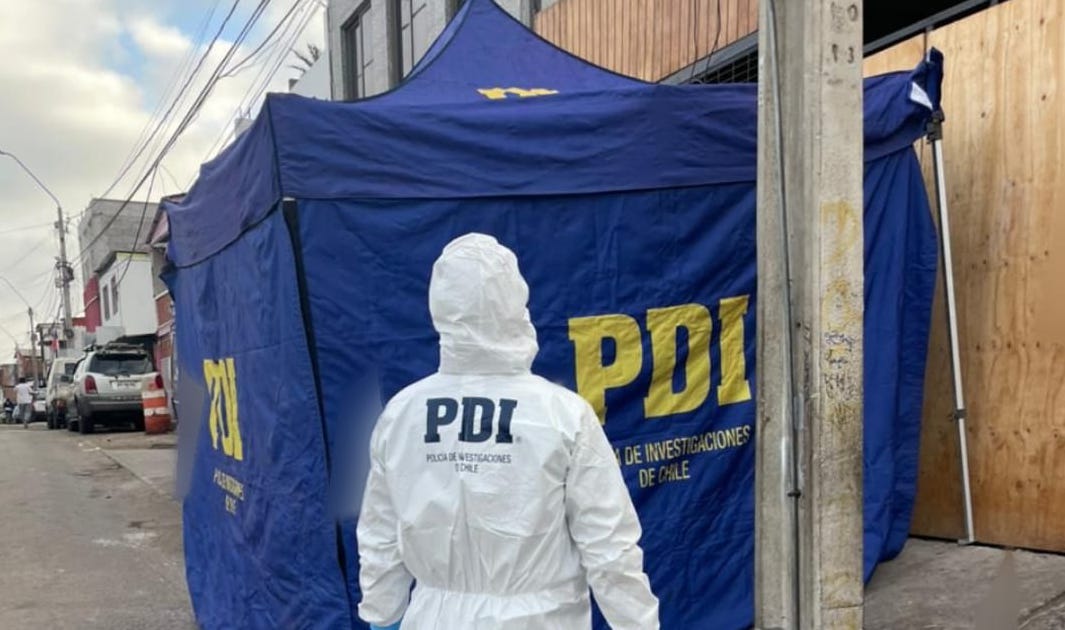  PDI Tarapacá detiene a imputado por el delito de homicidio con arma cortante ocurrido en calle Valle Verde