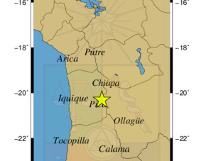 Un sismo de 4.6 de magnitud se registró a 58 kms al norte de la mina Collahuasi