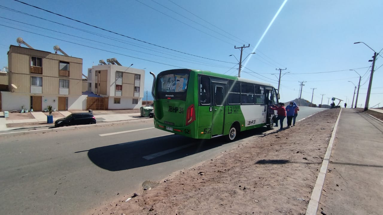 Aumenta frecuencia de microbuses con destino a Alto Playa Blanca