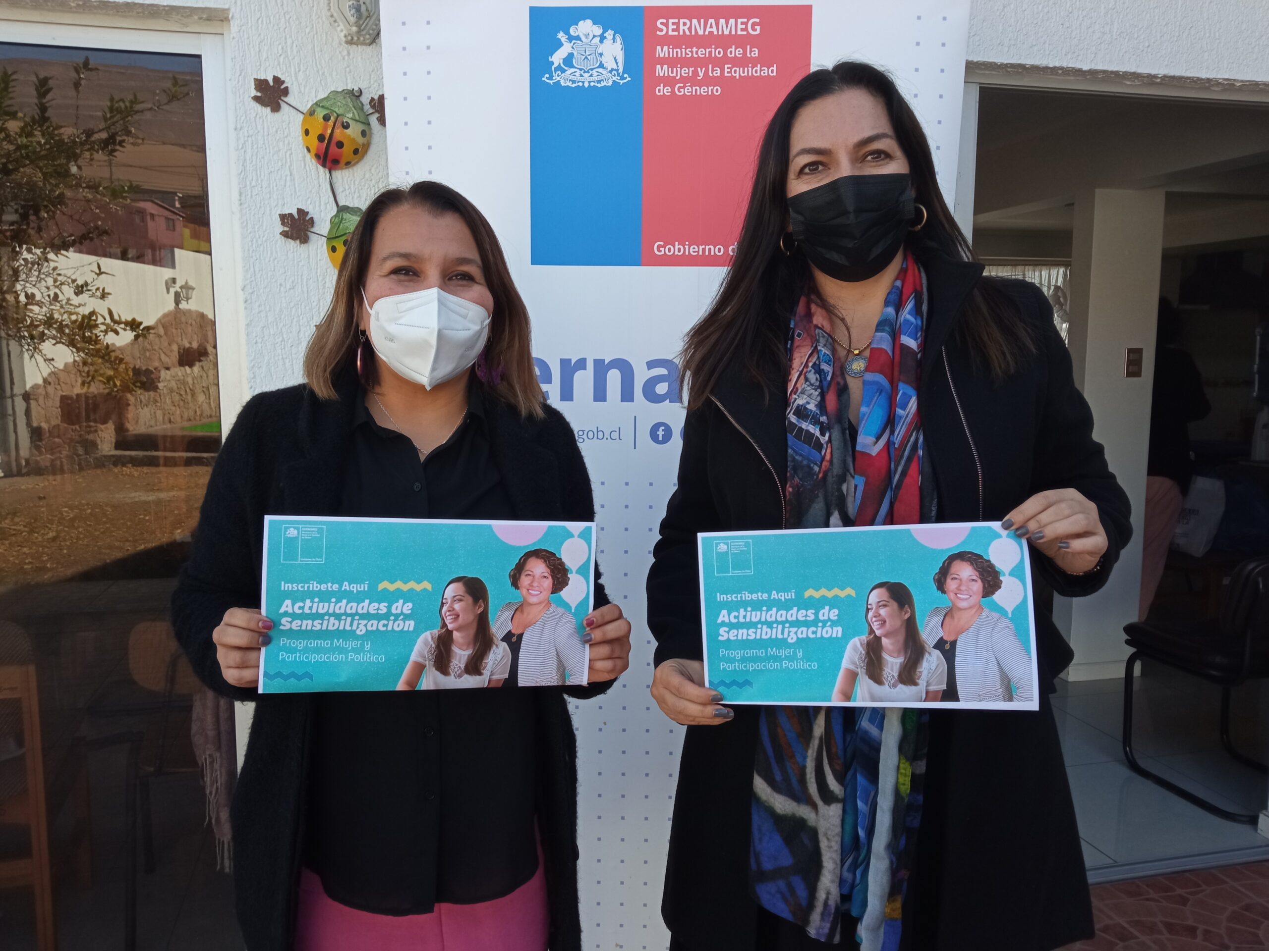 260 cupos para postular a encuentros presenciales de  liderazgo, género y autonomía política en Tarapacá