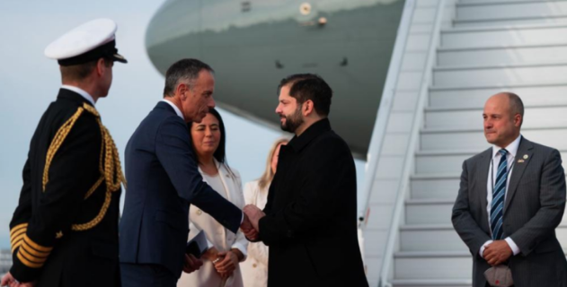 Presidente Gabriel Boric llegó a Canadá en visita oficial
