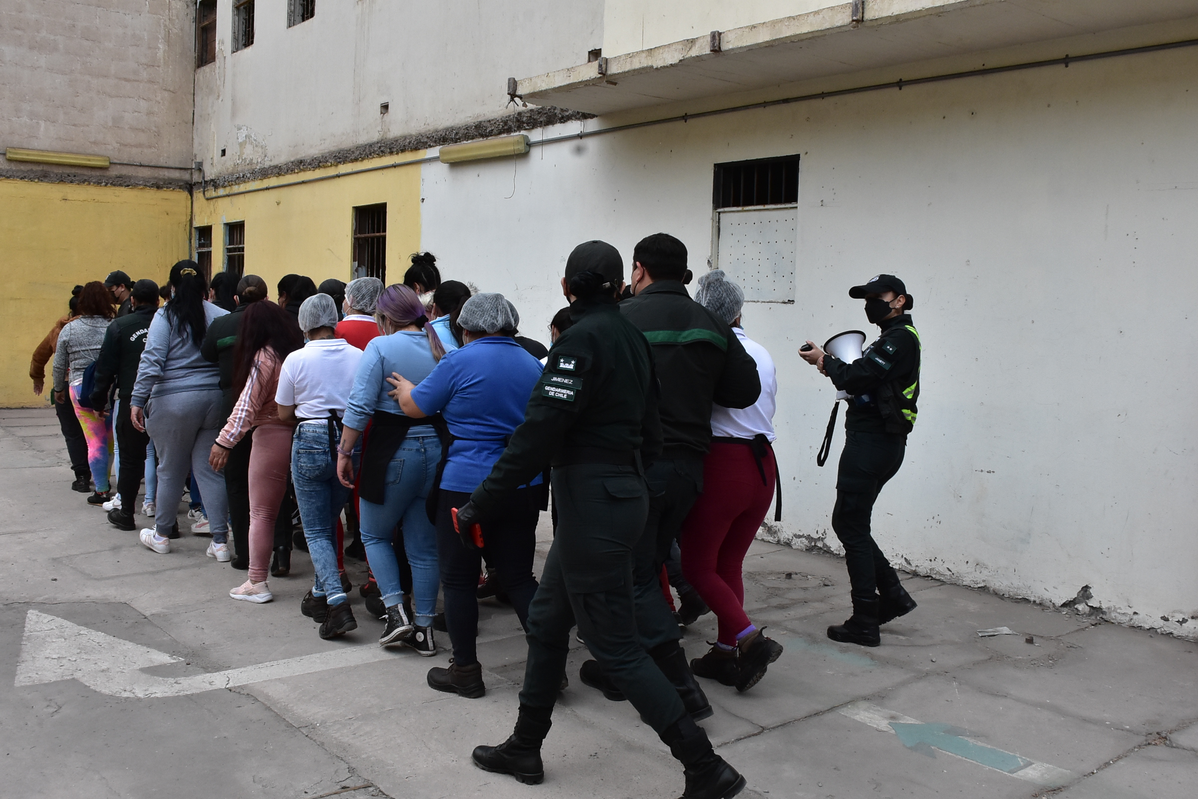 Gendarmería cumplió con el simulacro