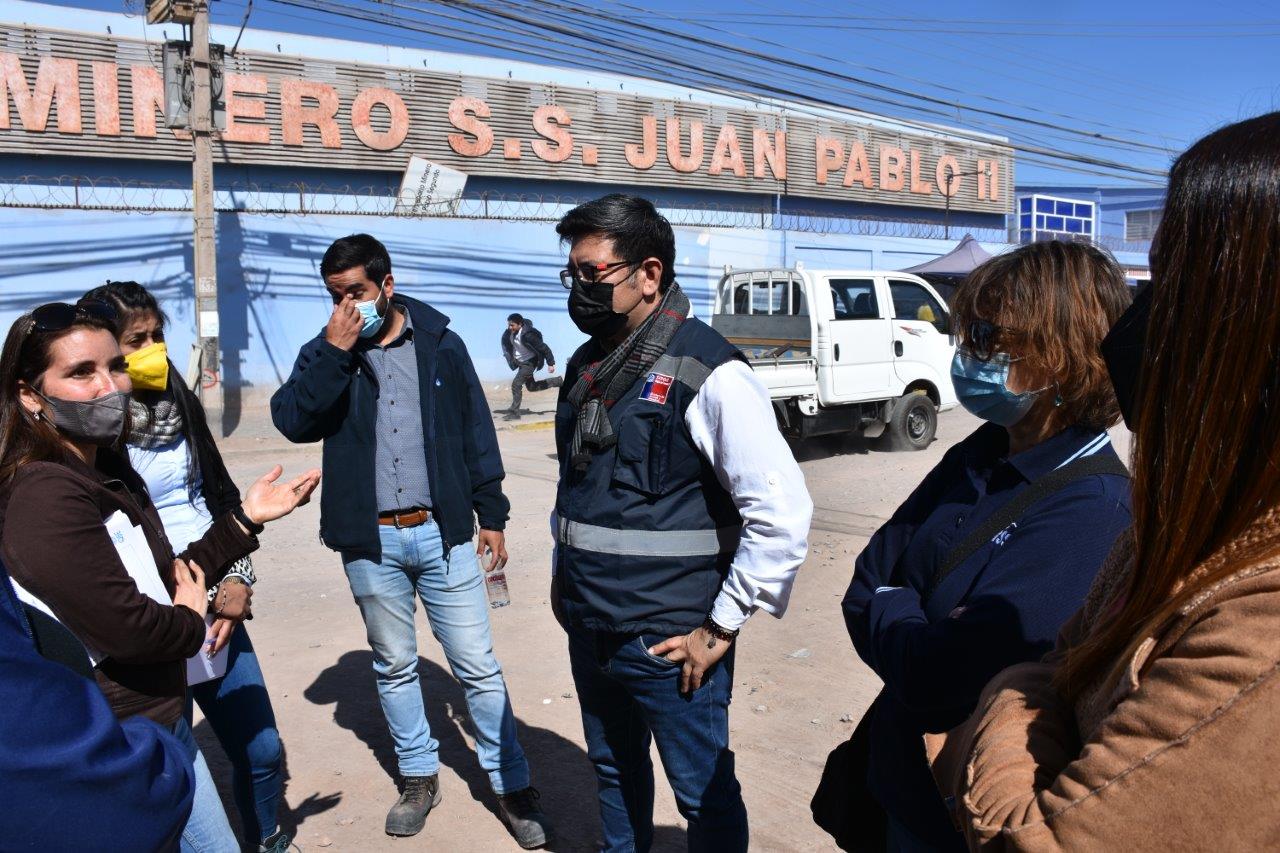Minvu y Superintendencia de Servicios Sanitarios visitaron nudos críticos en redes públicas por plan socavones