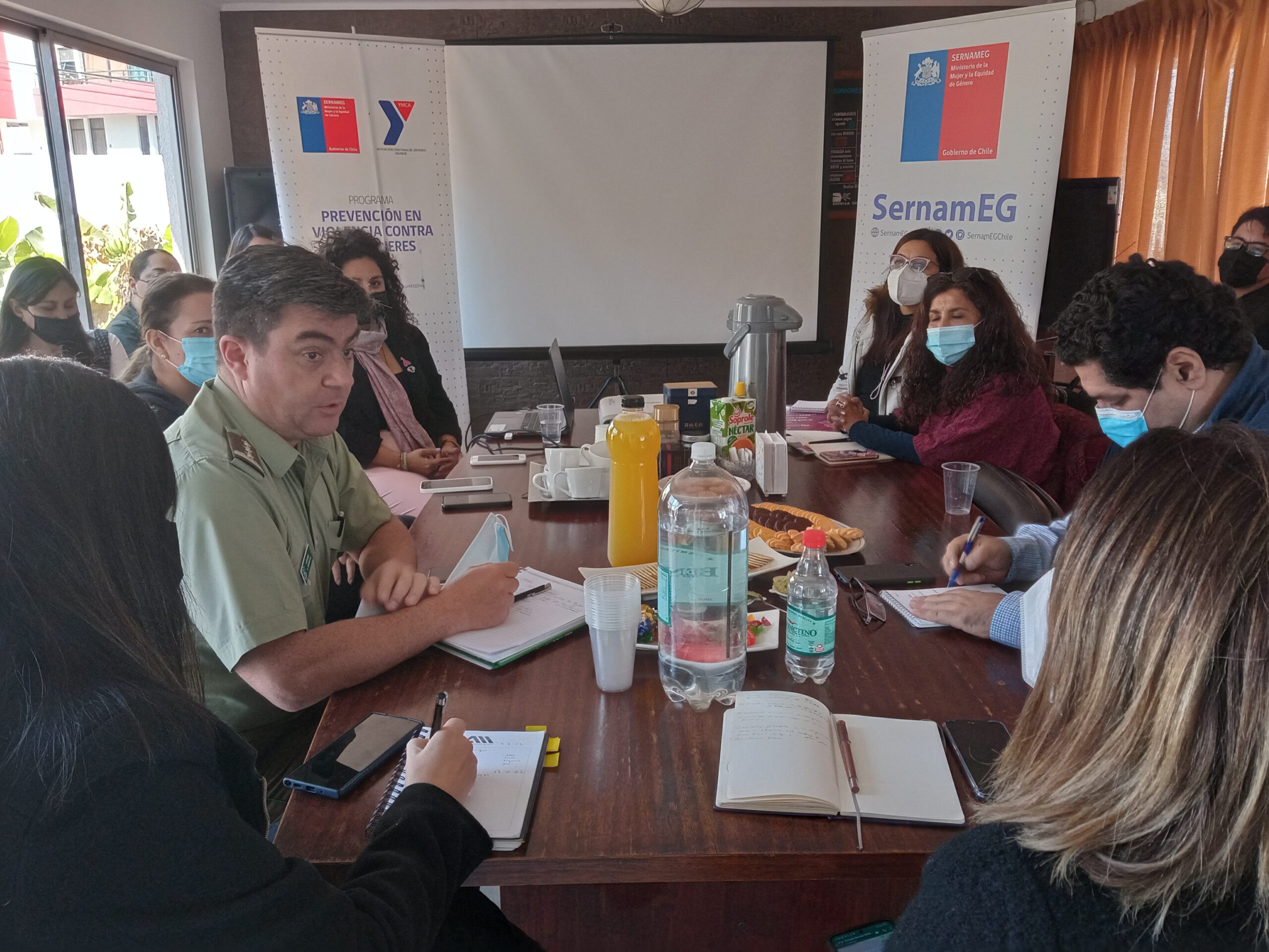 Definieron trabajo colaborativo en la Mesa Intersectorial de Violencia Contra las Mujeres de Iquique y Huara