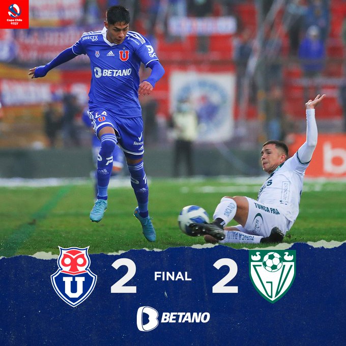 La «U» a octavos de la Copa Chile tras vencer a General Velásquez