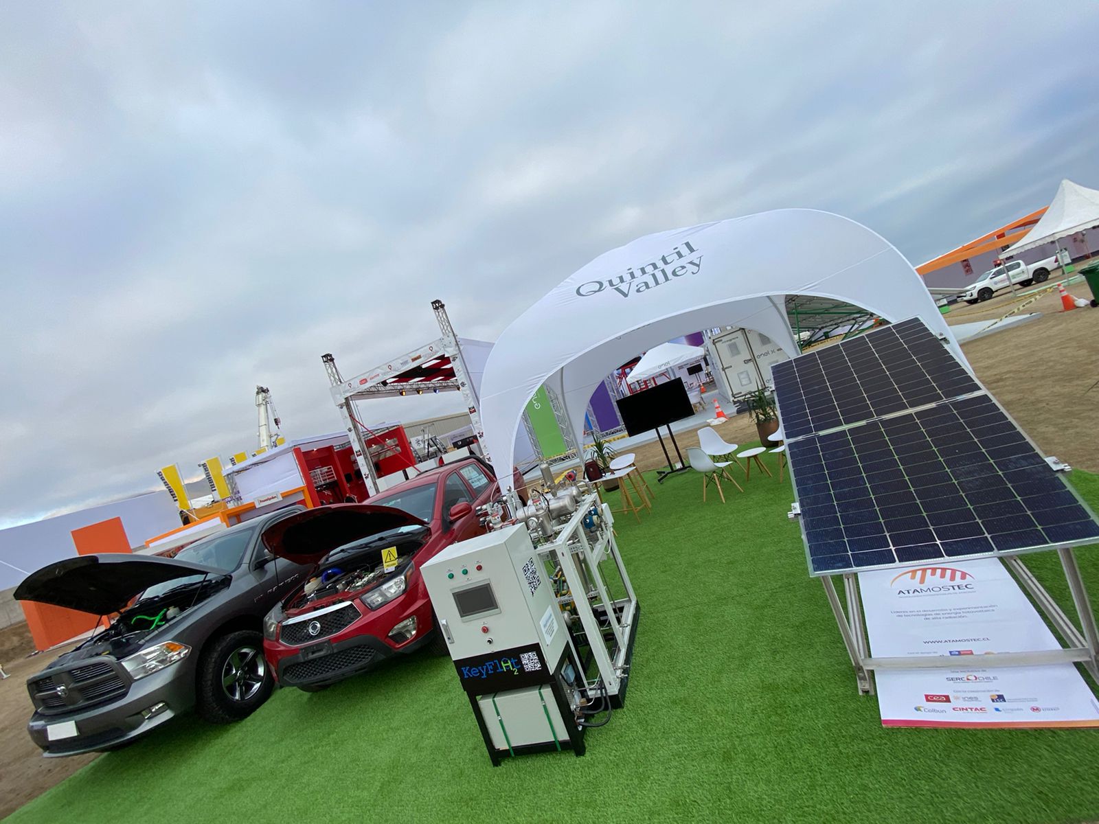 Quintil Valley desarrolla exitosas jornadas de seminarios en torno al hidrógeno verde en EXPONOR