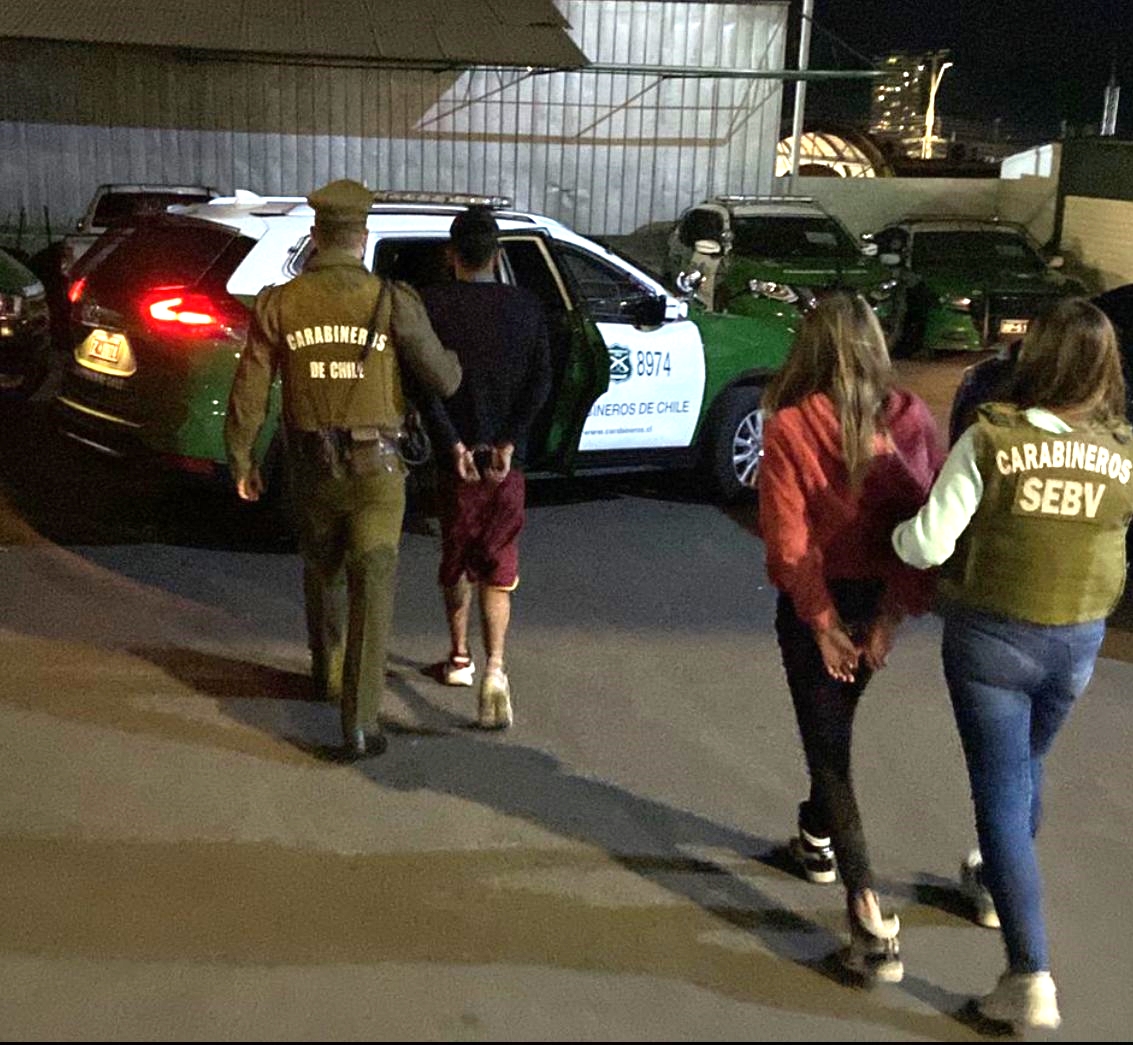 Detenidos por robo con violencia