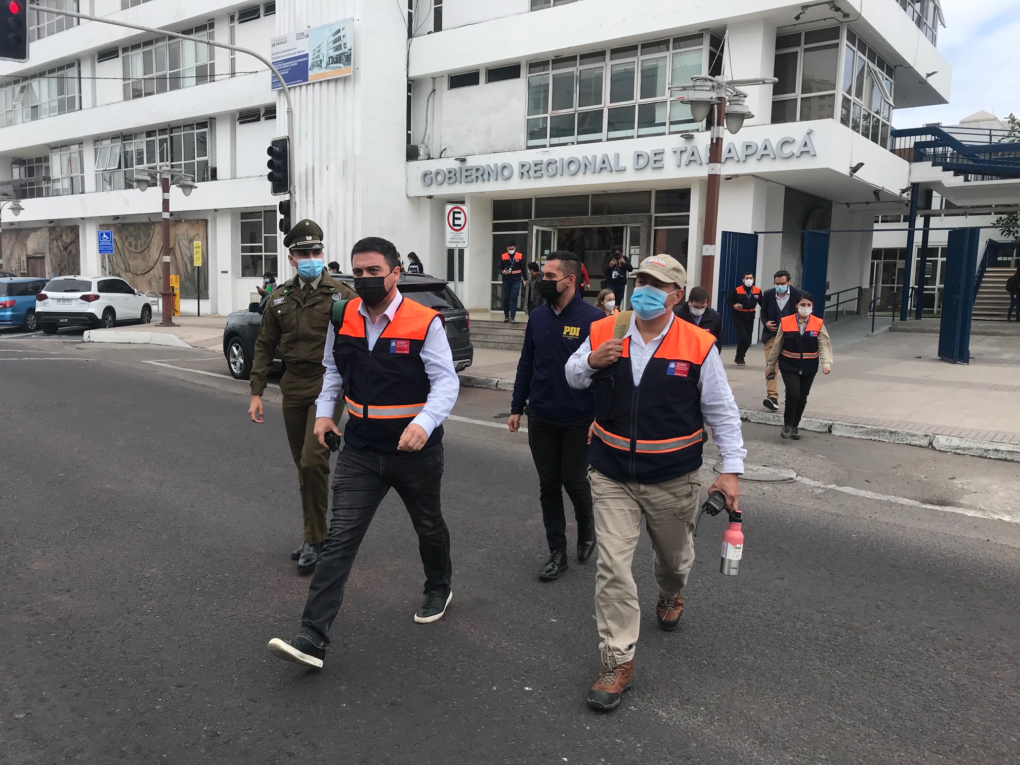 Masiva participación en simulacro de ONEMI Tarapacá por sismo y tsunami