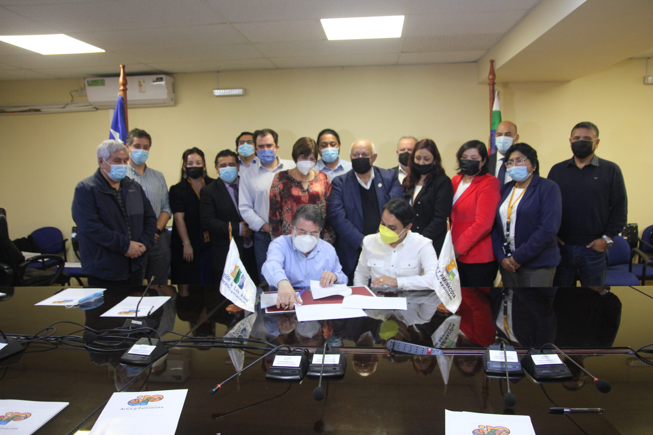 Gobernadores de Arica-Parinacota y Los Ríos destacaron la importancia de encuentros regionales