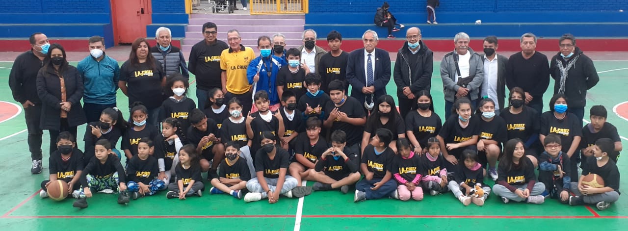 La Cruz inaugura Escuela de Básquetbol “Edgardo Barría”￼