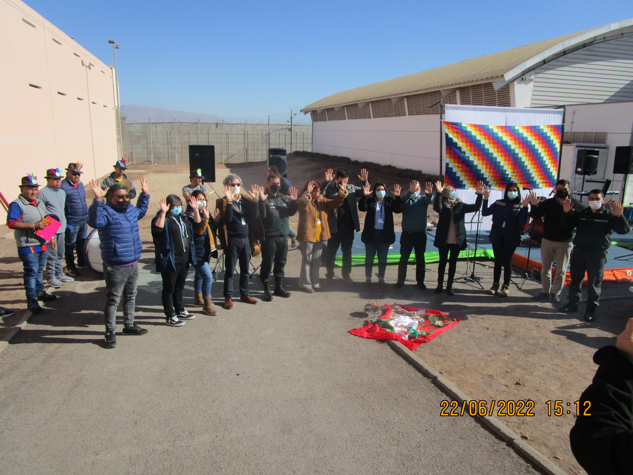 Machaq Mara llevó el recorrido de nueva vuelta del sol al Complejo Penitenciario