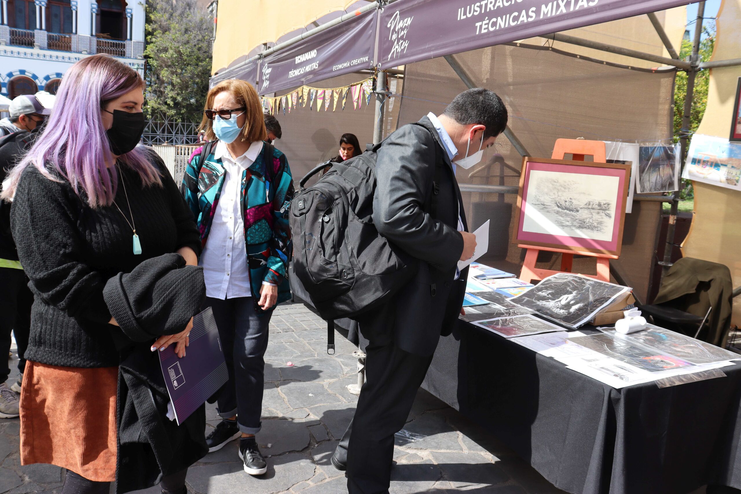 Iquique inaugura Plaza de las Artes y Economías Creativas Sexta Versión