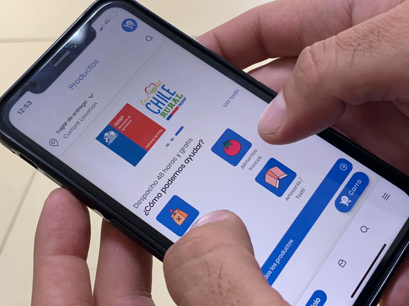 Emprendedores de la región vendieron sus productos a través de aplicación móvil￼