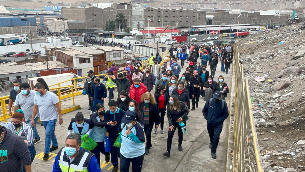 ZOFRI participó activamente en simulacro