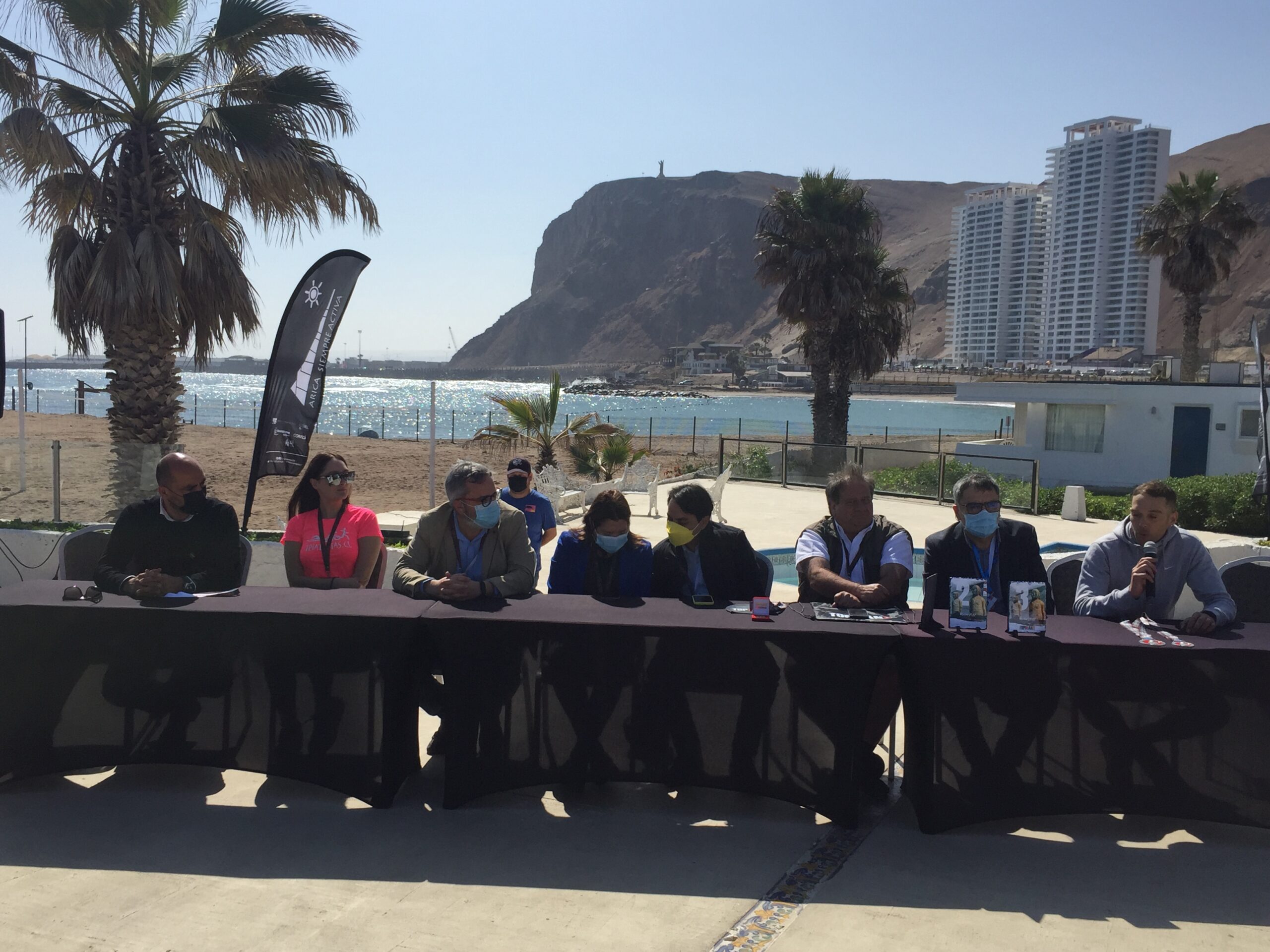 Triatlón internacional vuelve después de 2 años al borde costero de Arica￼