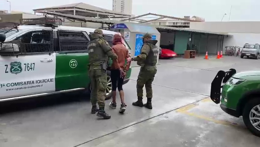 Carabineros detiene al autor de daños en incendio de la Catedral de Iquique