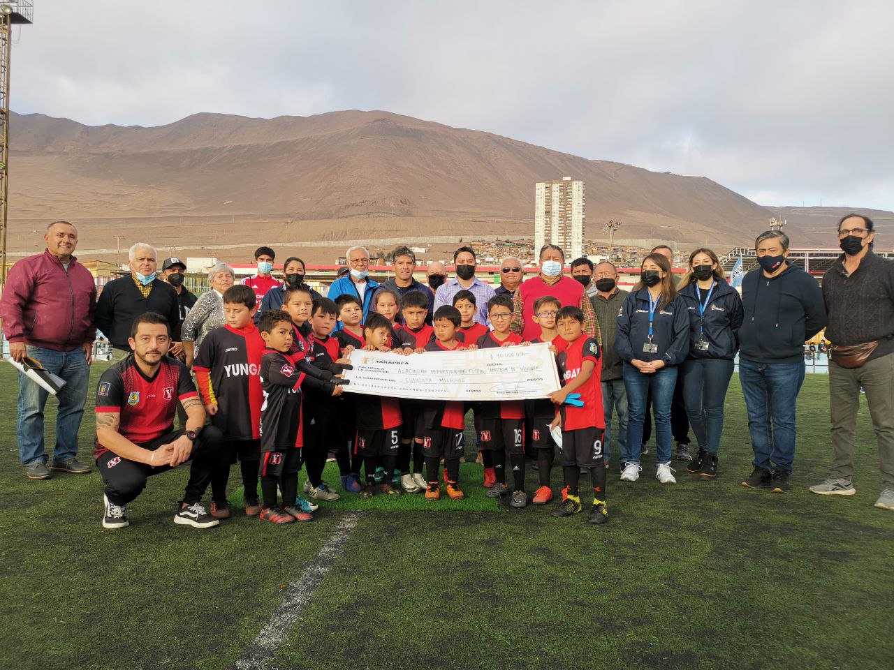 Canchas de la AFI mejorarán sus condiciones con recursos del Gobierno Regional de Tarapacá