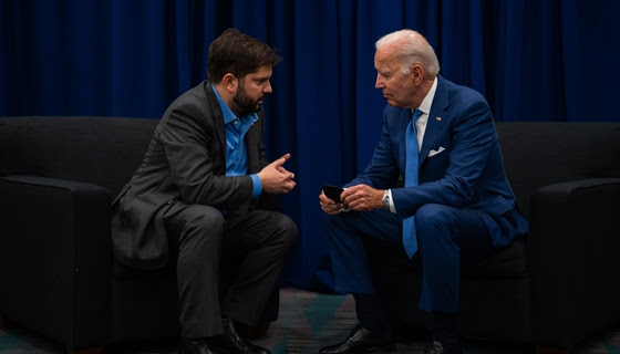 Presidente Gabriel Boric Font se reúne con Presidente de Estados Unidos, Joseph Biden