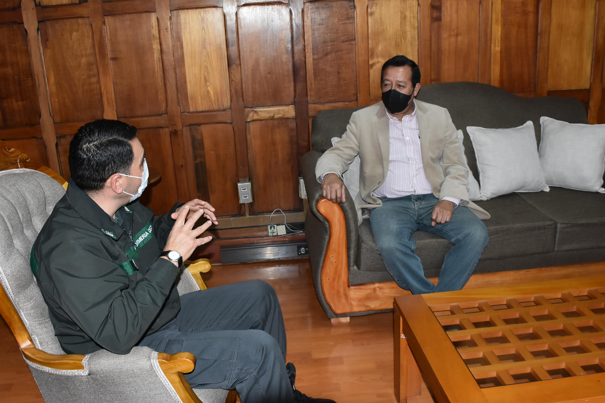 Presidente de Comisión Seguridad Ciudadana del CORE Tarapacá conoció trabajo de Gendarmería