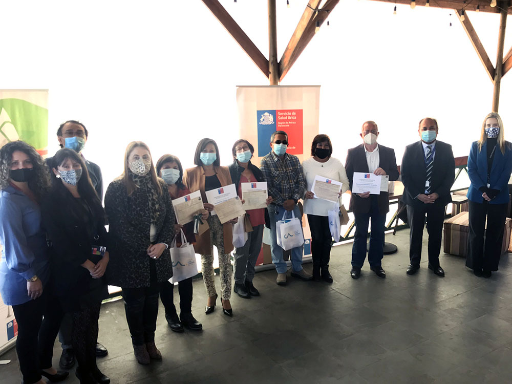 Servicio de Salud rindió homenaje a trabajadores del Hospital Regional que se acogieron a retiro voluntario