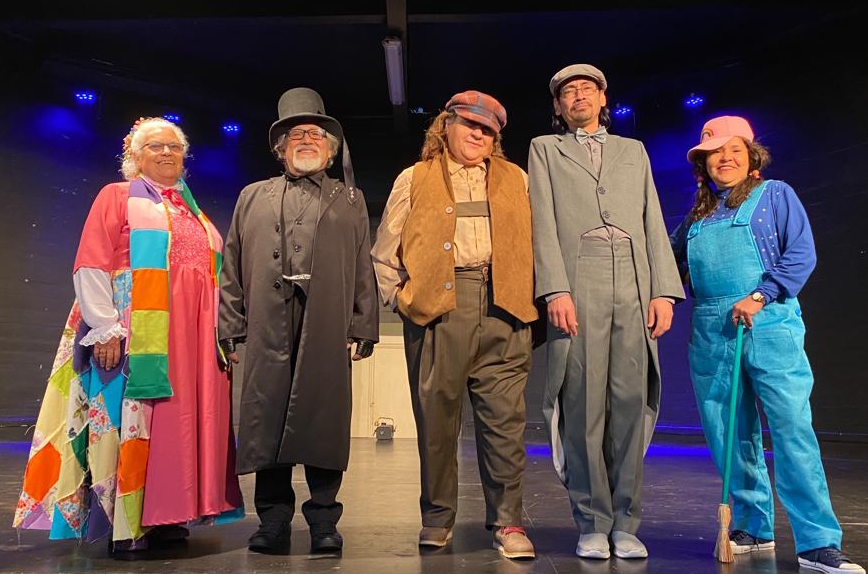 Invitación: Academia de Teatro Adulto Mayor UNAP presenta: «La pandilla del Arco Iris»