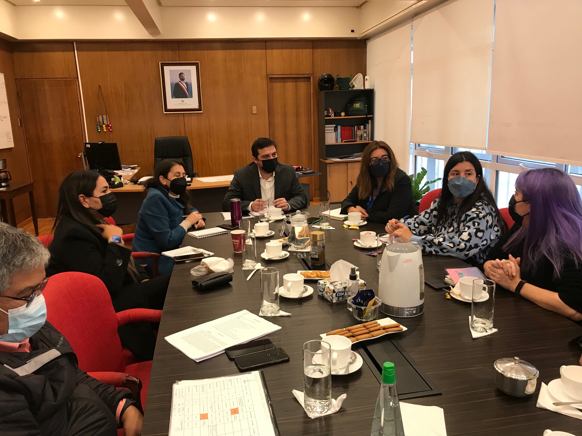 Delegado Presidencial de Tarapacá en gabinete ampliado definen estrategias para el retorno a clases