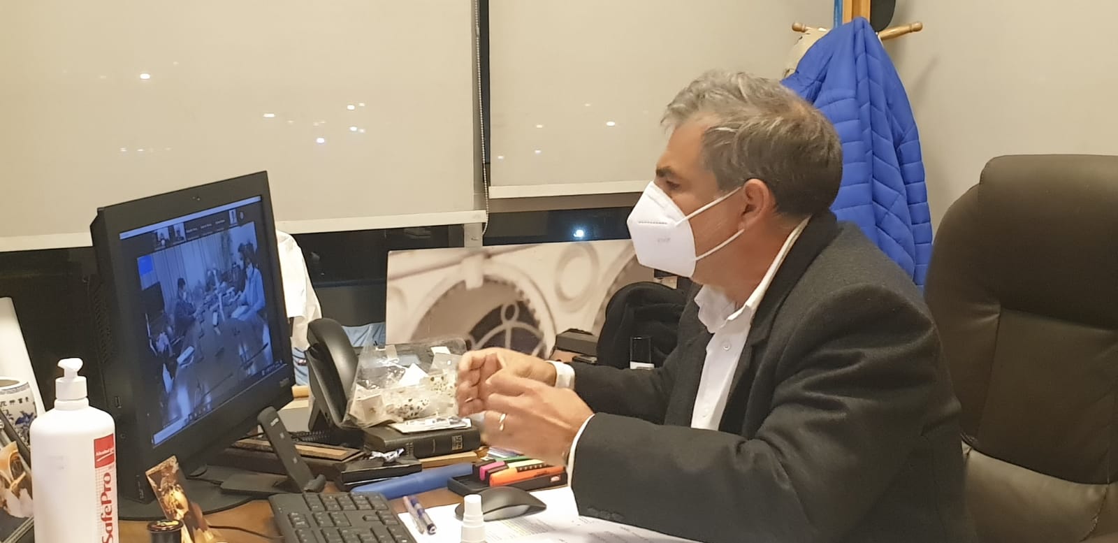 Alcalde Mauricio Soria expone en la Cámara de Diputados sobre falta de política nacional portuaria