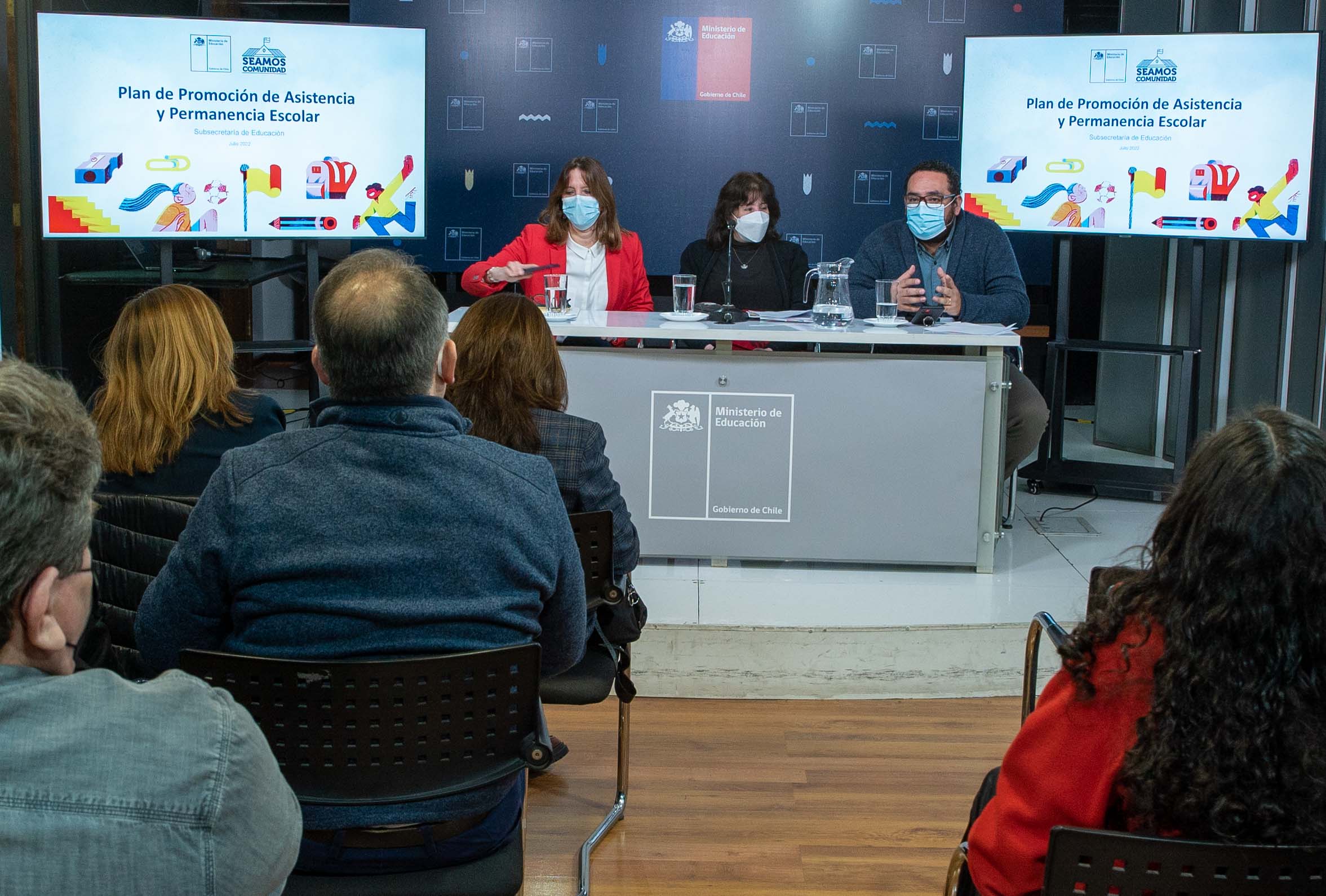 Mineduc presenta el Plan de Promoción de Asistencia y Permanencia a sostenedores públicos y particulares subvencionados