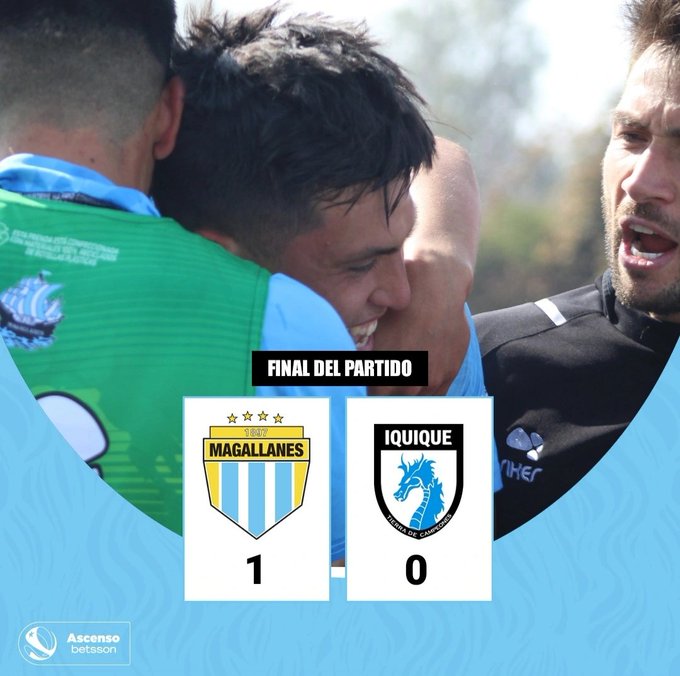 Magallanes venció al borde del final a Deportes Iquique 1-0