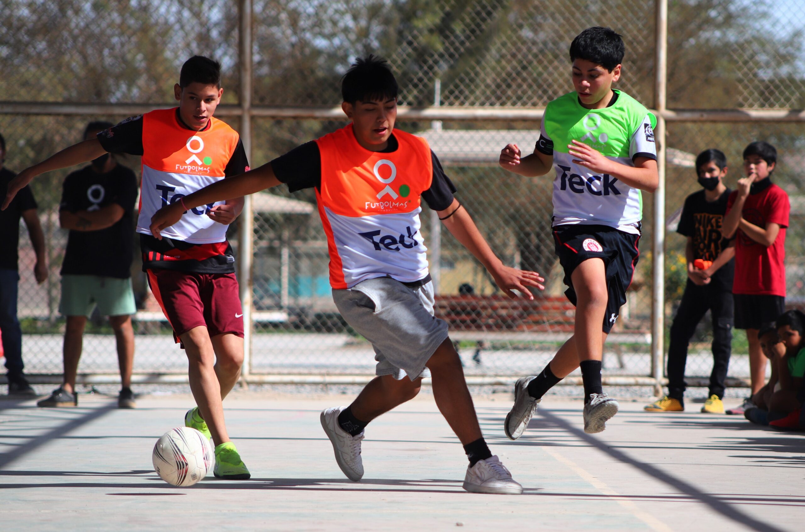 12 años: Teck Quebrada Blanca y Fundación Fútbol Más siguen promoviendo el bienestar en las comunidades de Tarapacá