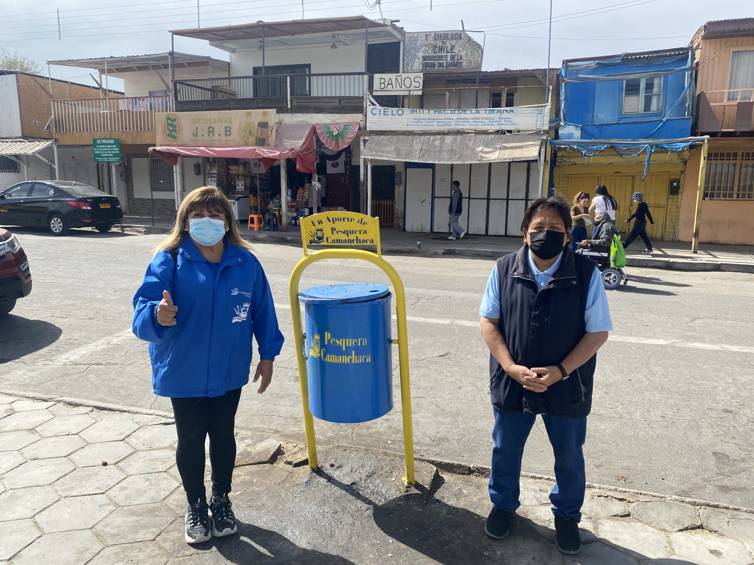 Camanchaca realiza importante reparación y mantención de basureros en La Tirana y Pozo Almonte