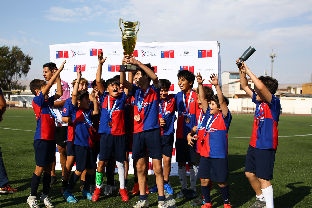 A las Regiones Metropolitana, Biobío, La Araucanía y Atacama serán los pasajes de los campeones regionales de los Juegos Deportivos Escolares