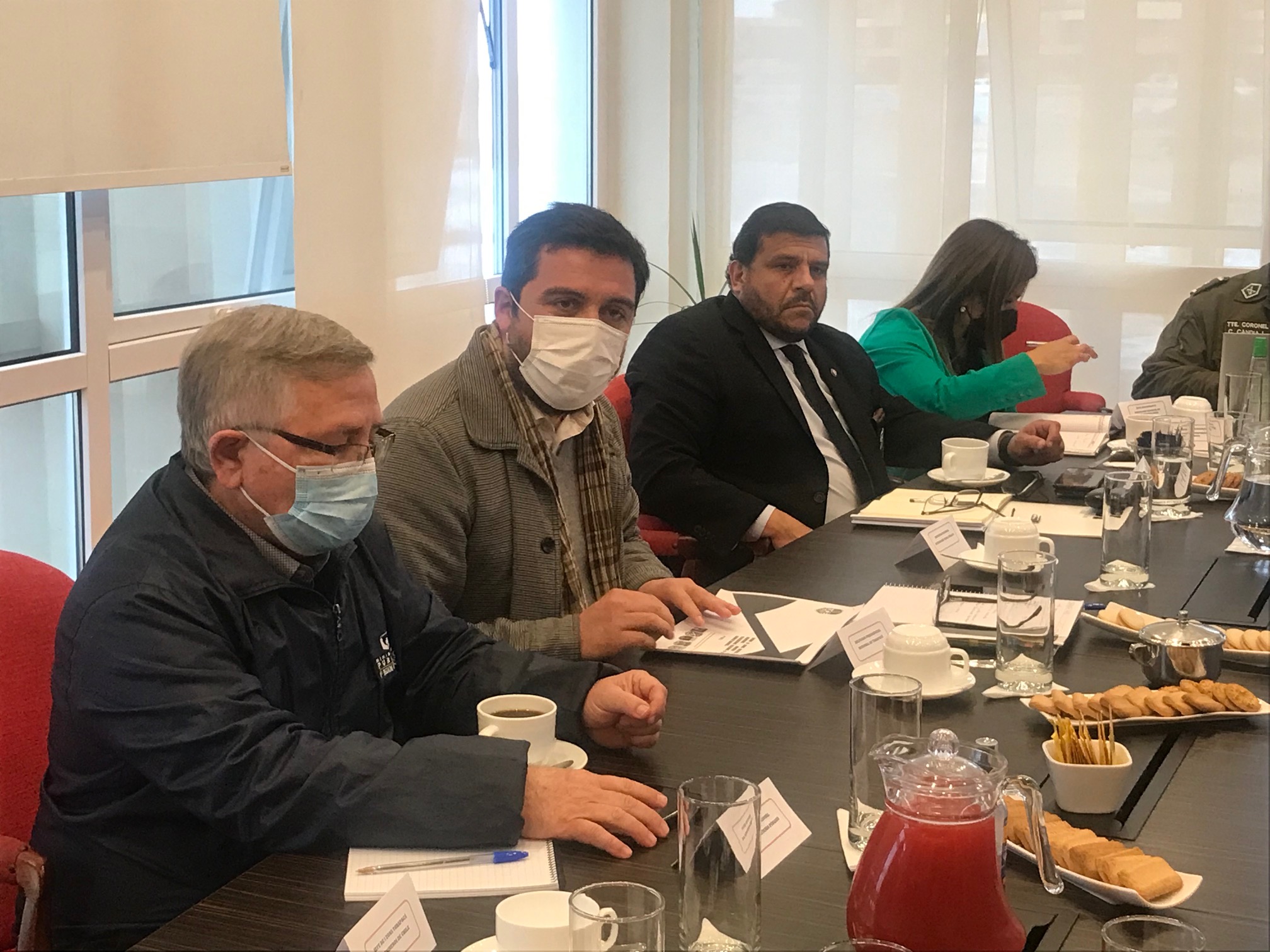 Reunión del Consejo Contra el Crimen Organizado de Tarapacá