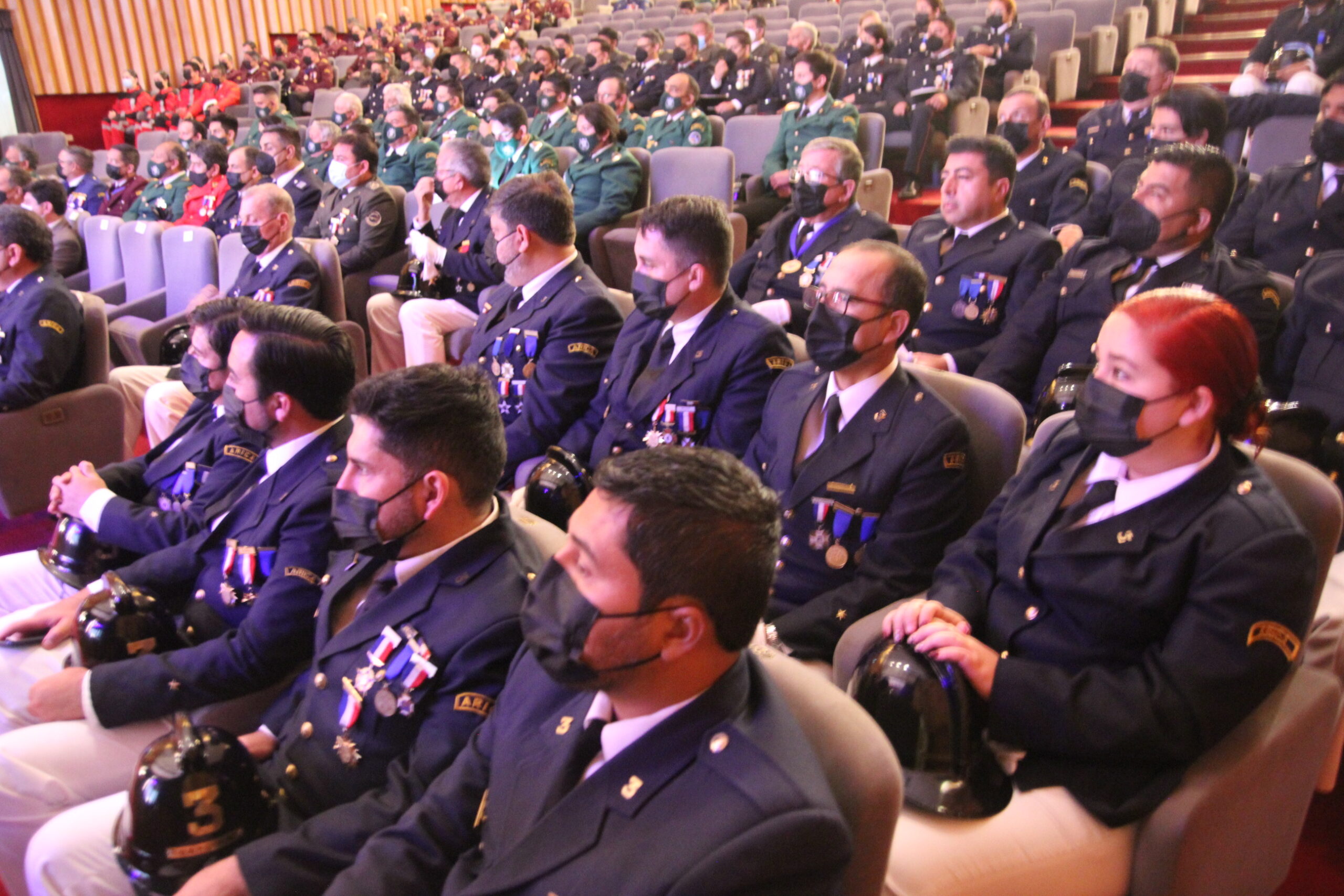 Con reconocimientos por años de servicio conmemoraron el  Día Nacional del Bombero Voluntario￼