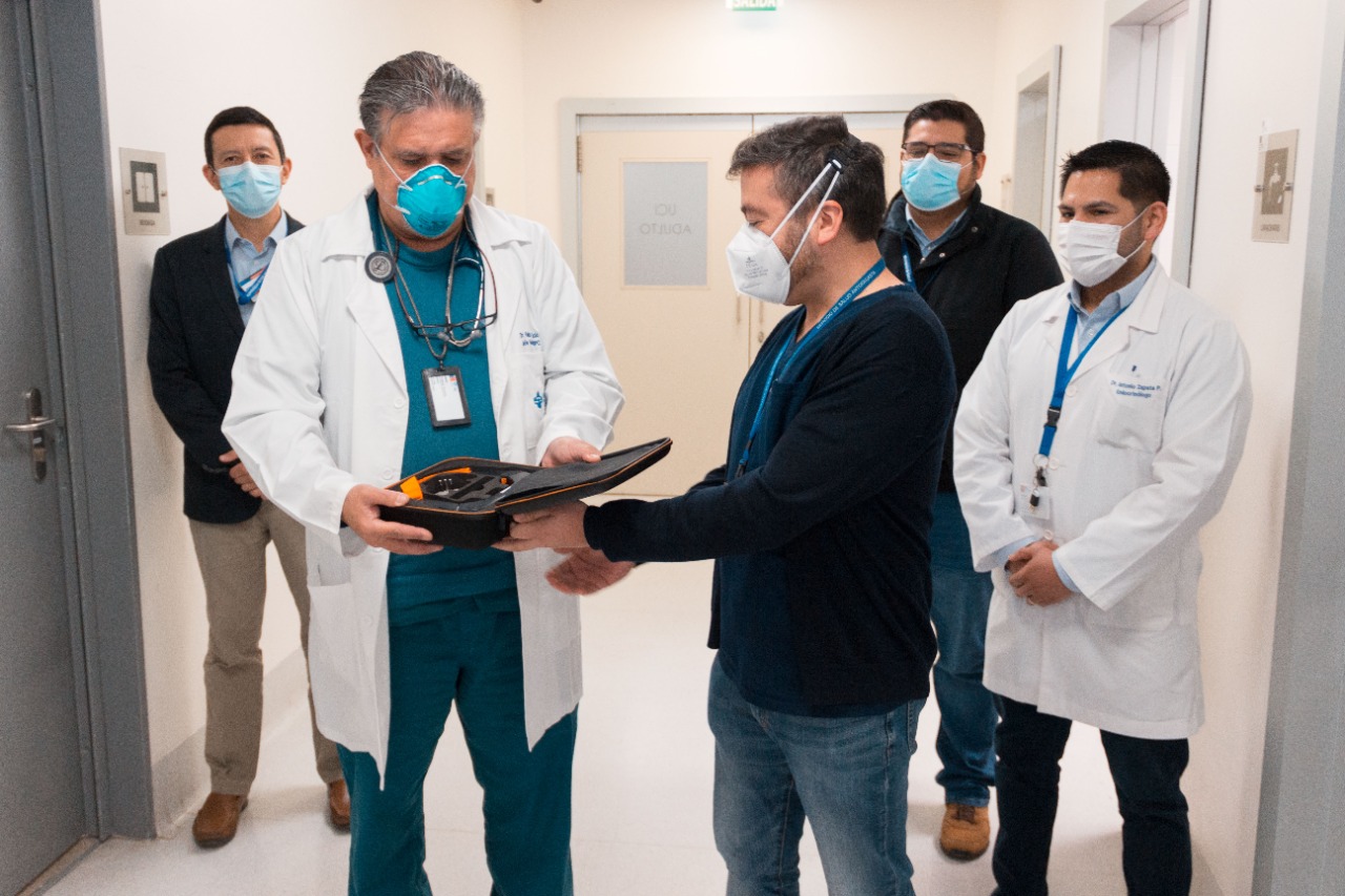 Hospital Regional “Dr. Leonardo Guzmán” de Antofagasta recibió lentes de Teleasistencia￼