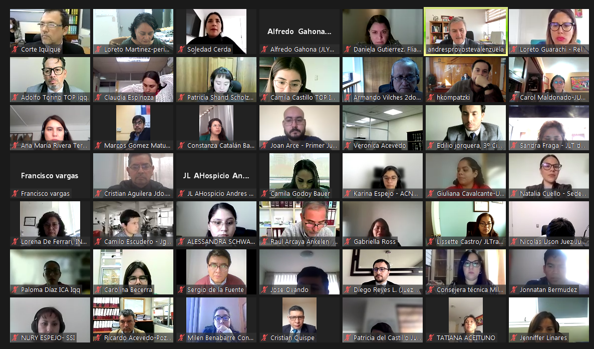 Corte de Iquique dicta charla sobre protocolo para la protección de niños, niñas y adolescentes migrantes no acompañados