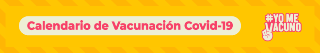 Calendarios de Vacunación del 18 al 24 de julio