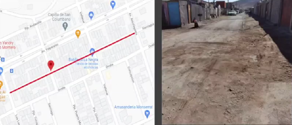 Realizarán mejoramiento a un total de cinco calles y pasajes de Alto Hospicio￼