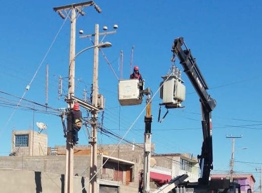 CGE informa mantención de la red eléctrica en La Tirana