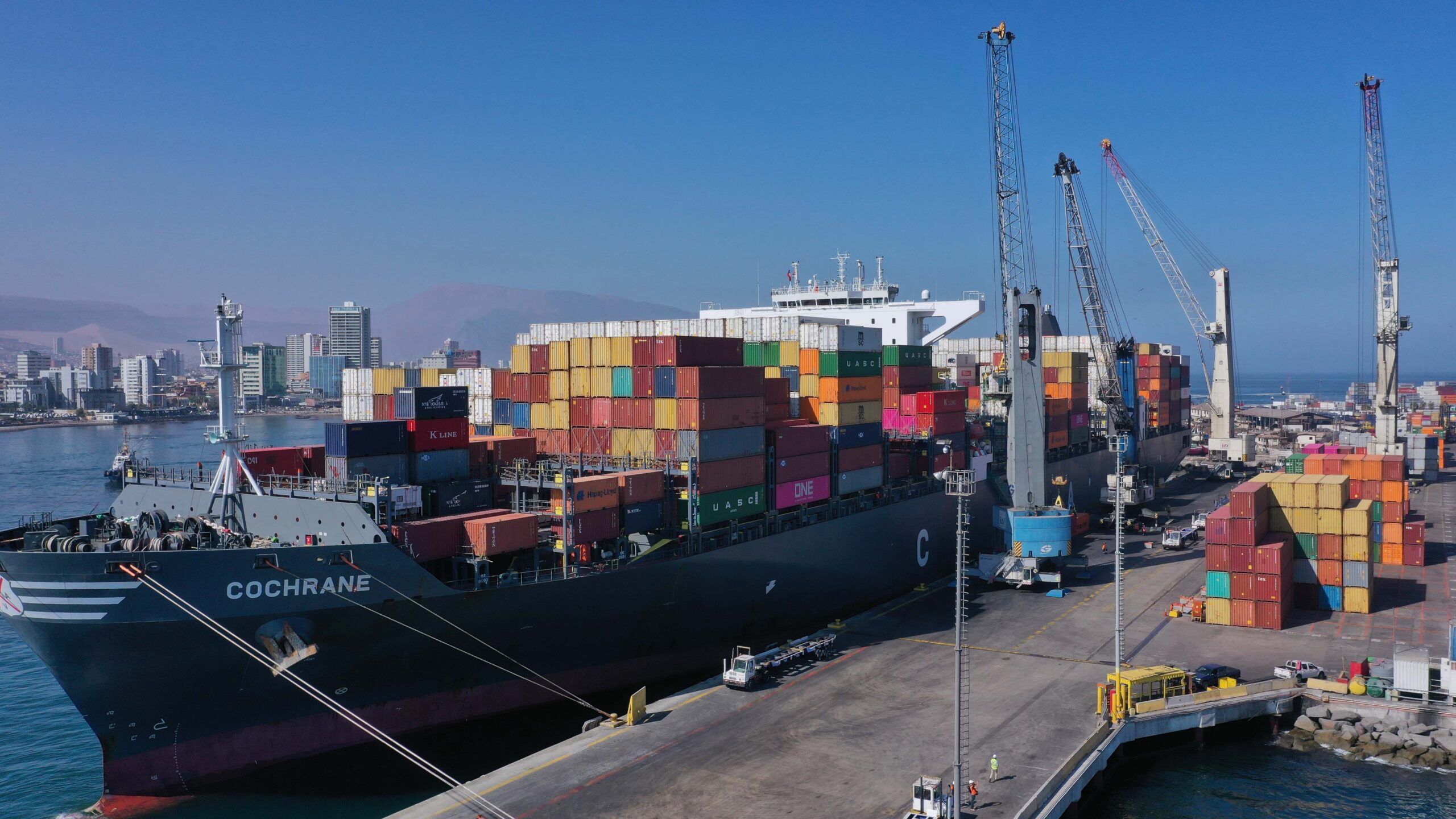 ITI logra importante hito con incrementos de productividad en atención de naves