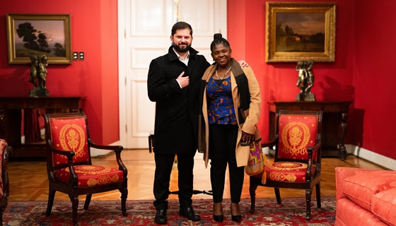 Presidente Boric se reunió con vicepresidenta electa de Colombia