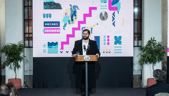 Presidente Boric encabezó ceremonia de presentación de la reforma tributaria