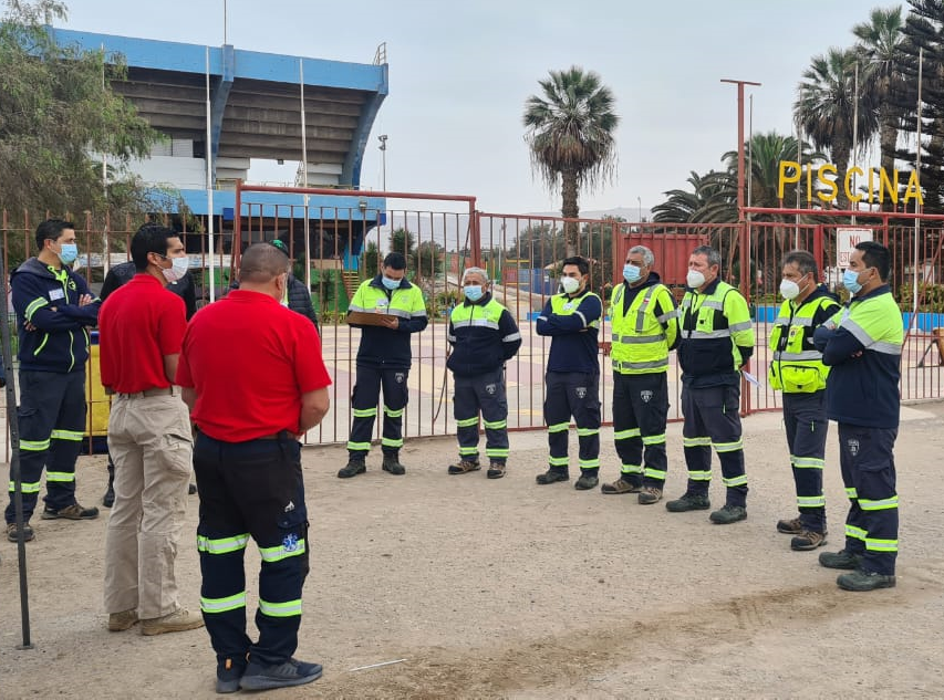 Conductores de la base SAMU del Servicio de Salud Arica participaron en capacitación￼