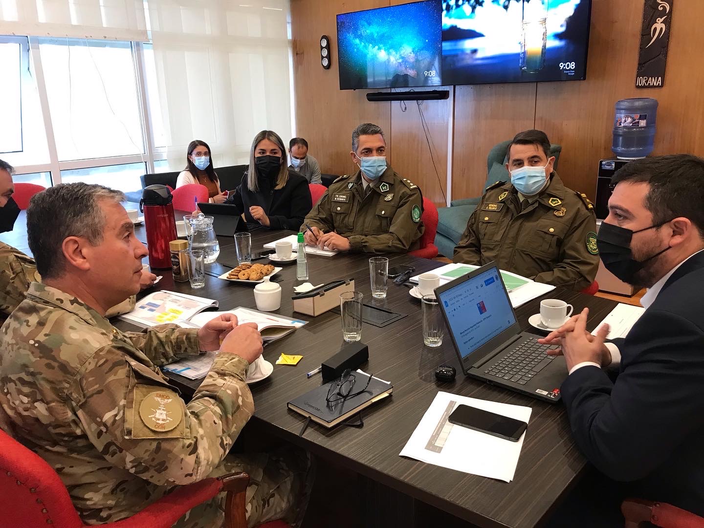 En Tarapacá coordinan servicios de seguridad para acto eleccionario: 400  Carabineros resguardarán el orden público