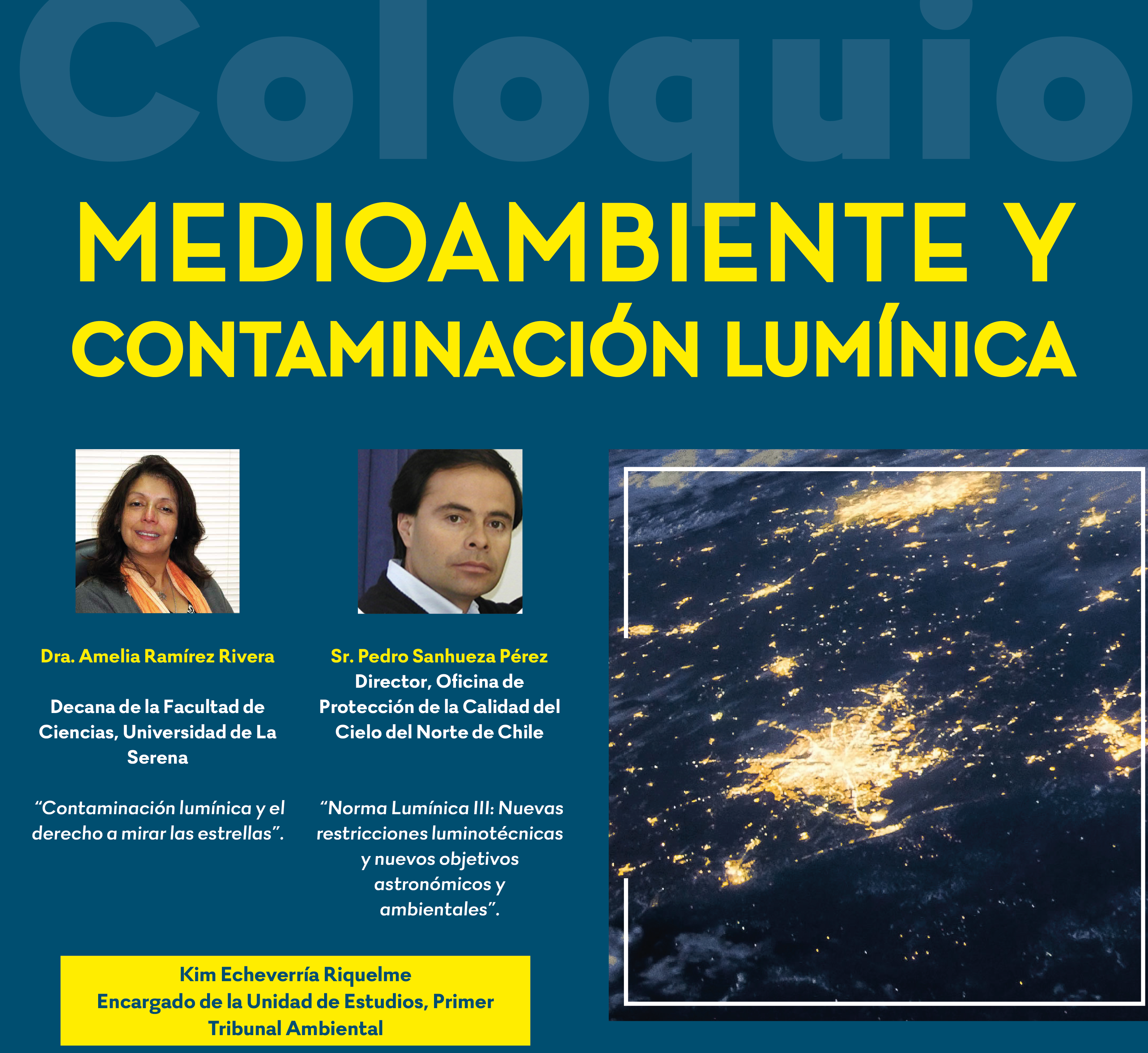 Expertos en contaminación lumínica cierran el ciclo de coloquios del Primer Tribunal Ambiental