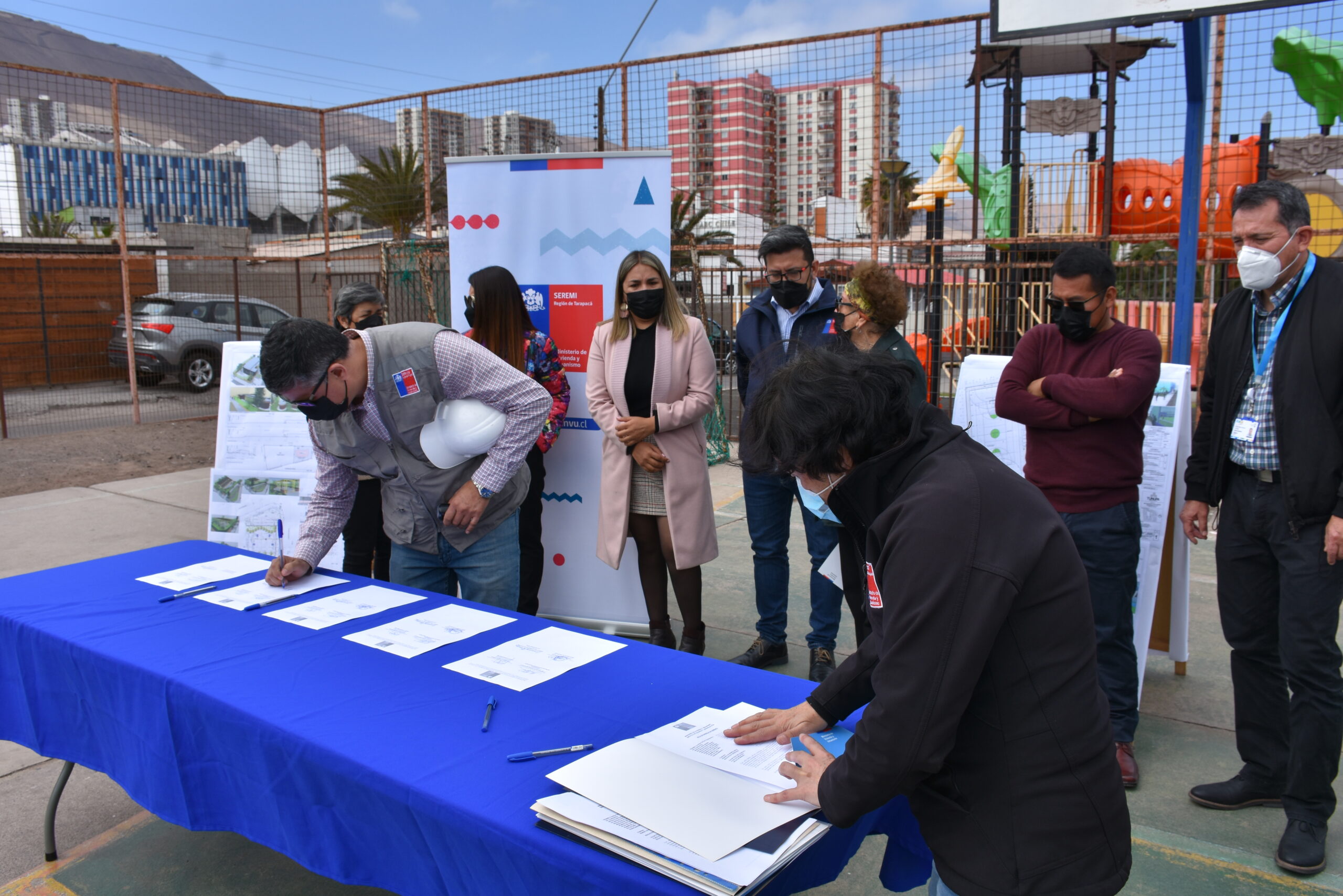 Minvu invierte más de $500 millones para recuperar infraestructura comunitaria para tres organizaciones sociales de Iquique