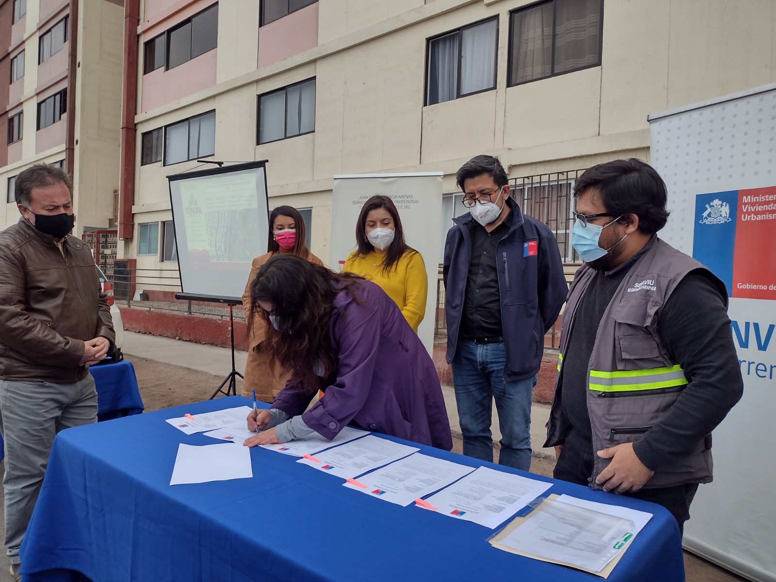 Minvu invertirá más de $1.000 millones para mejorar redes sanitarias y espacios comunes de Condominio Social Siglo XXI