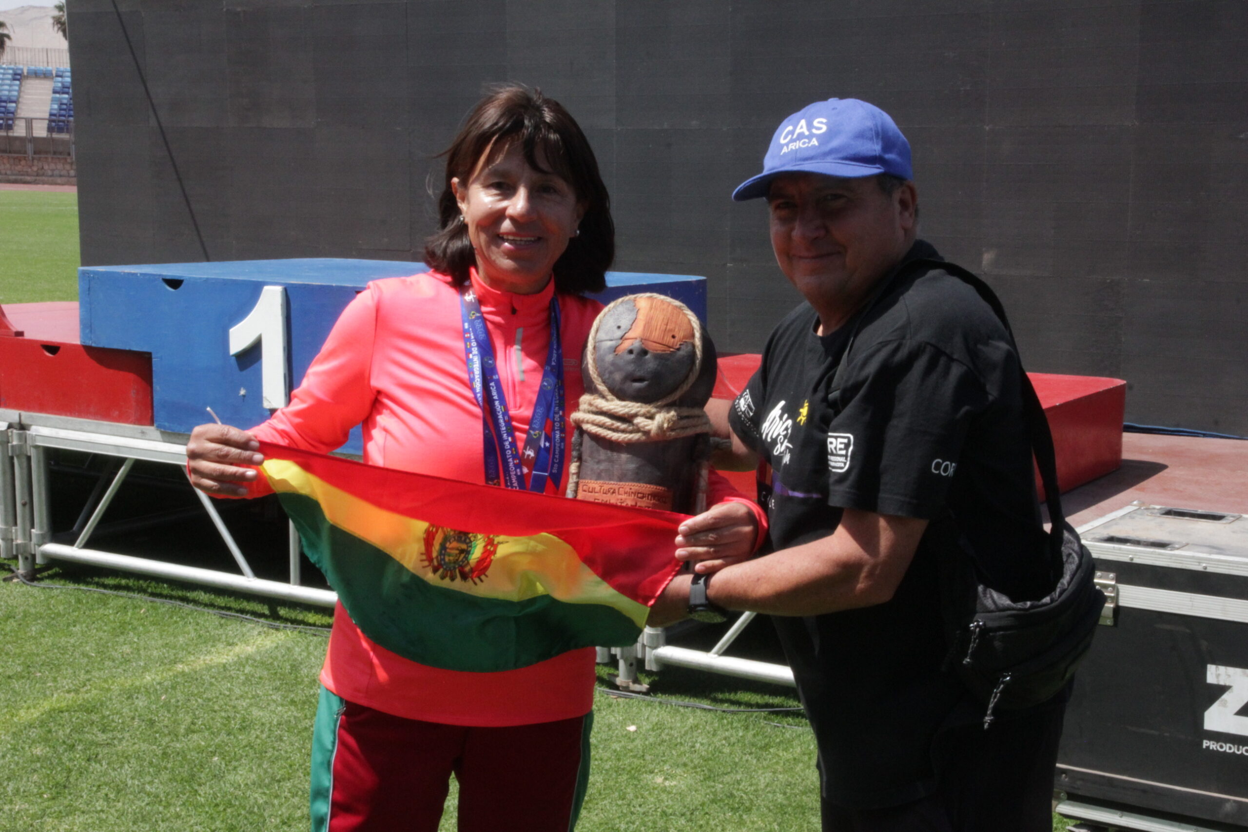 Nombran embajadora del Arica Siempre Activa a destacada deportista máster de Bolivia