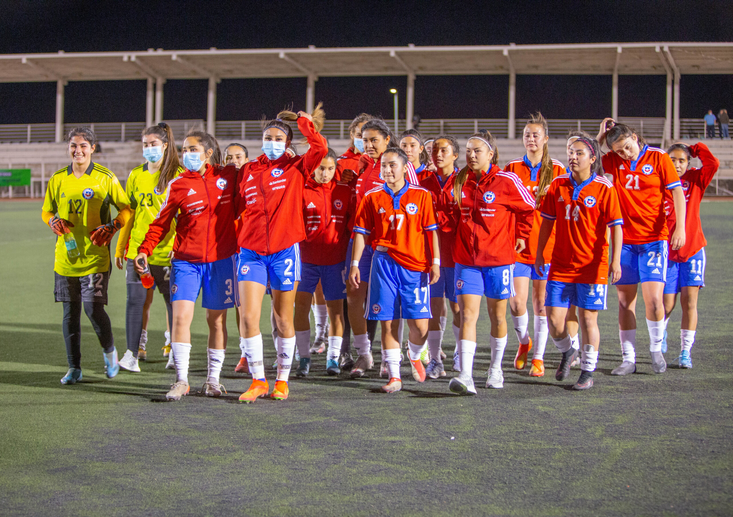 Con encuentro amistoso en María Elena la Selección Chilena Sub 17 se prepara para la Copa Mundial India 2022￼