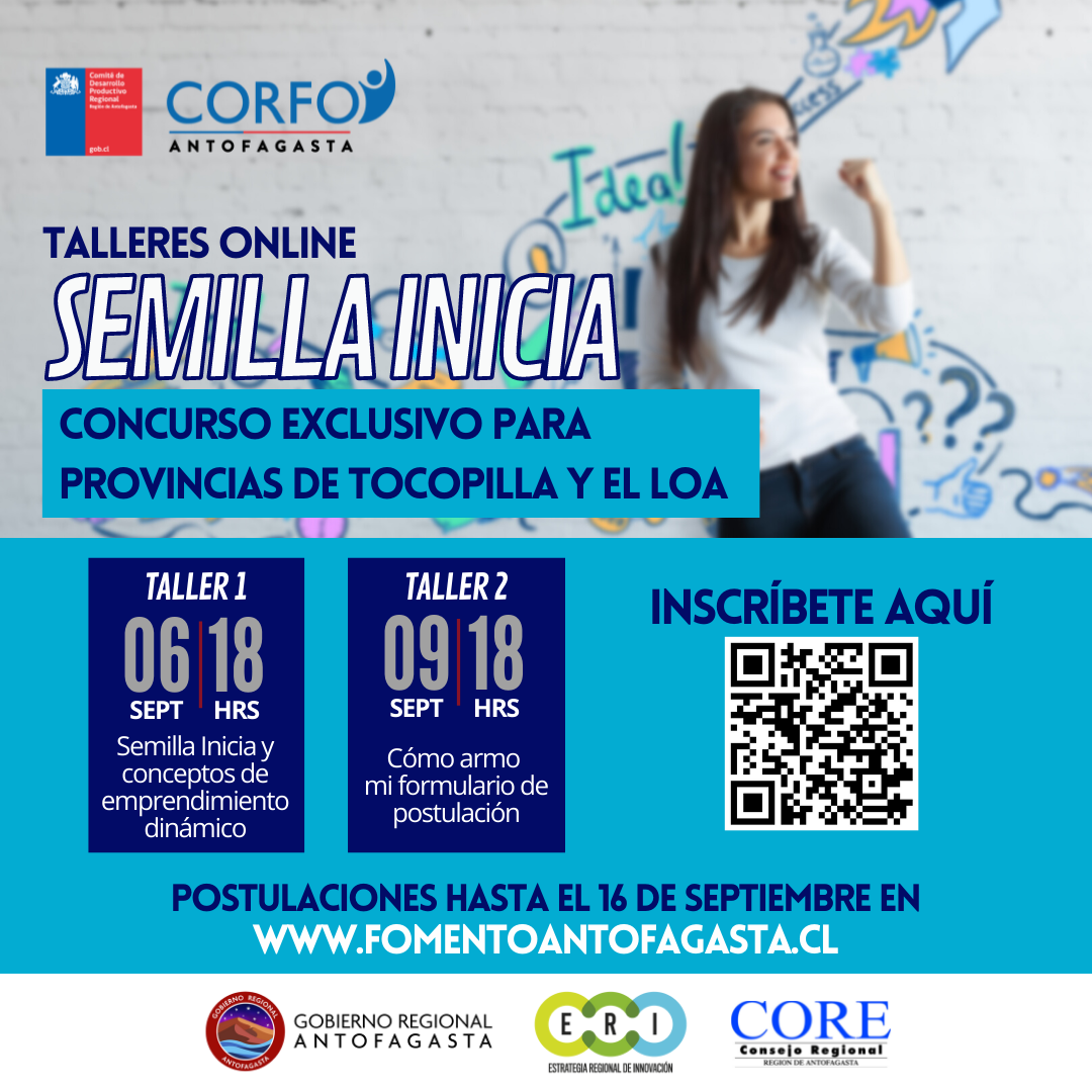 Abrió segundo Concurso Semilla inicia para las provincias de Tocopilla y El Loa